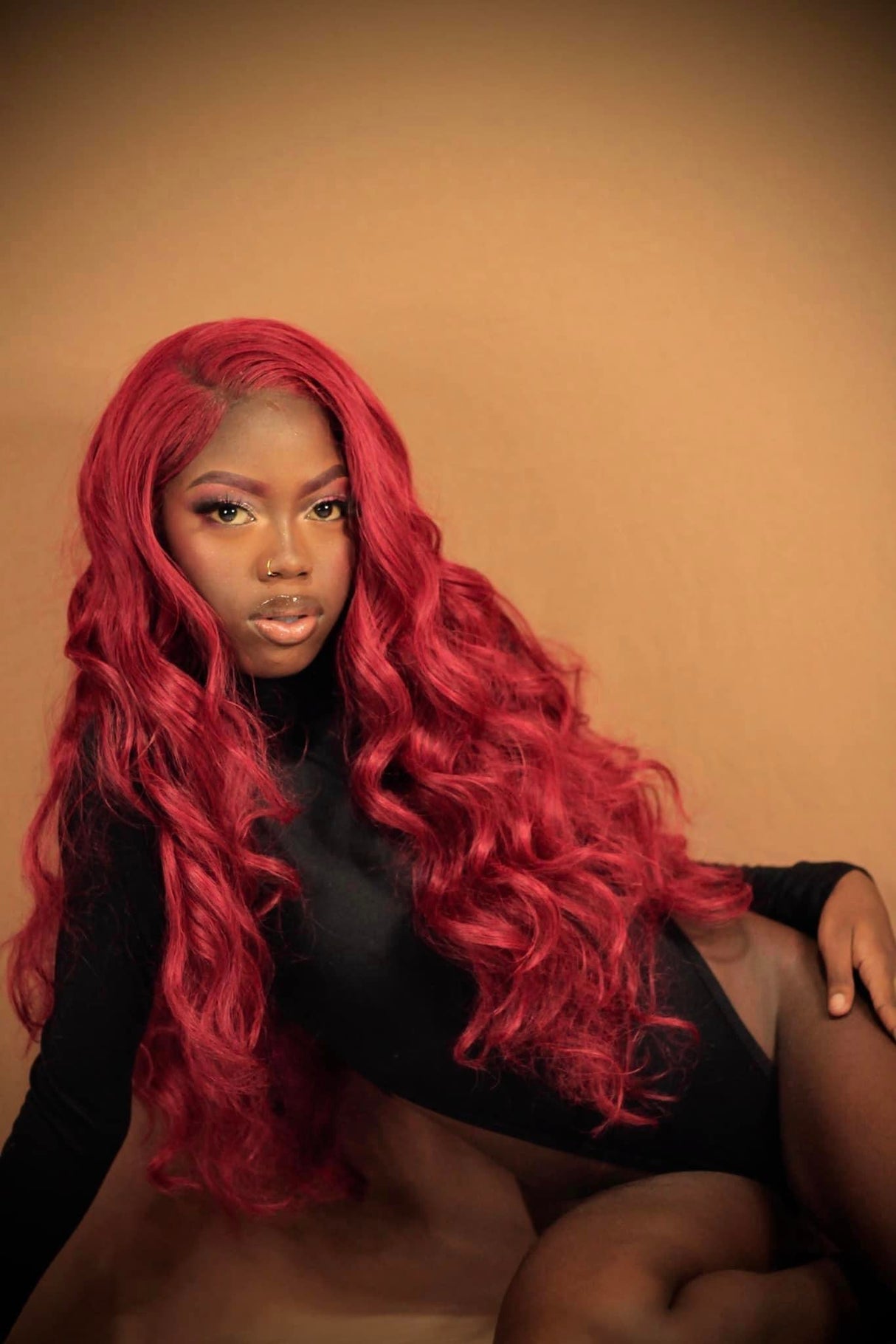 Perruque semi-naturelle OND0123