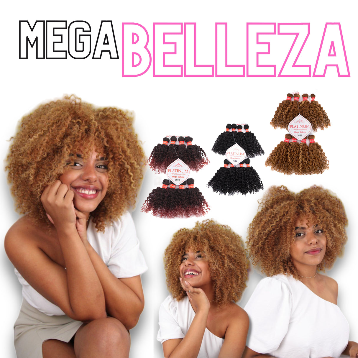 Extensión fibra mixta MEGA BELLEZA