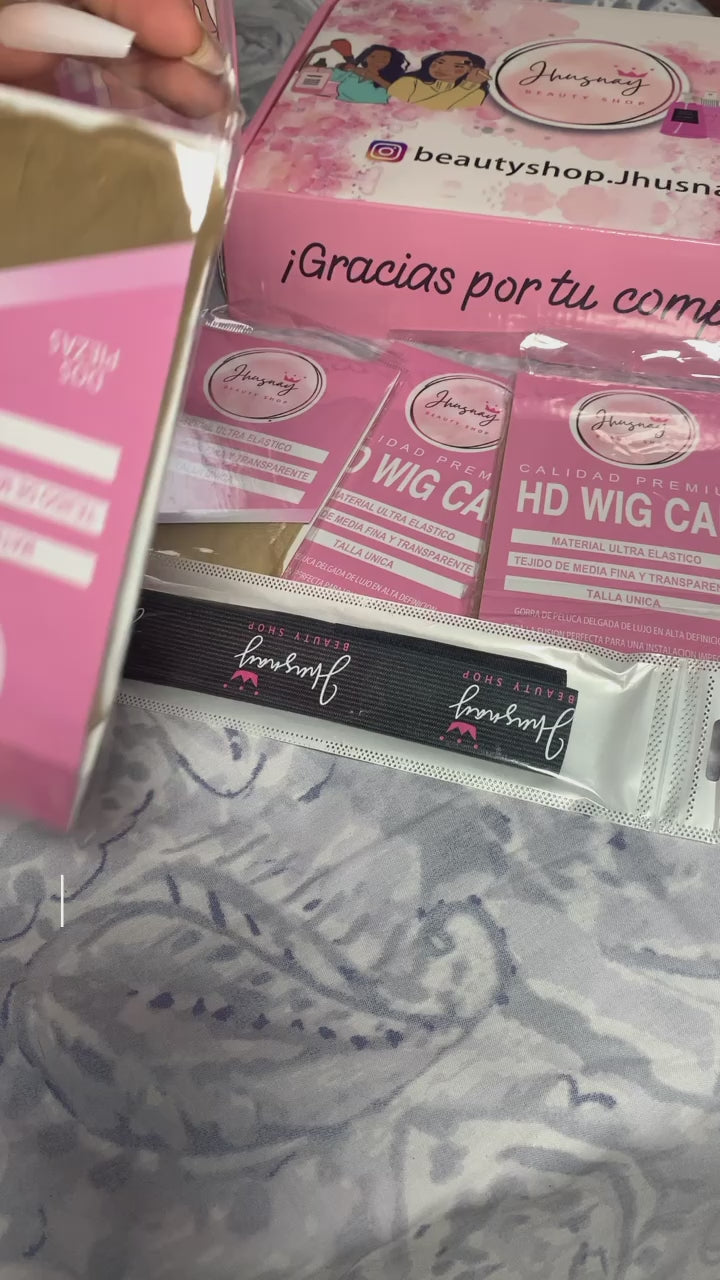 Gorro HD para instalación de peluca Jhusnay